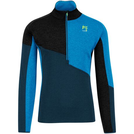 Federa Half Zip Midnight/Black/Diva Blue Ανδρικό Fleece Karpos