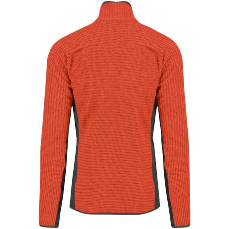 Rocchetta Spicy Orange/Black Sand Ανδρική Ζακέτα Fleece Karpos