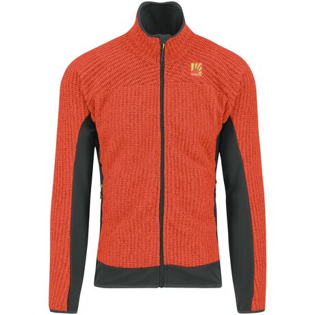 Rocchetta Spicy Orange/Black Sand Ανδρική Ζακέτα Fleece Karpos