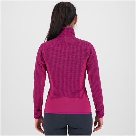 Rocchetta W Boysenberry Γυναικεία Ζακέτα Fleece Karpos