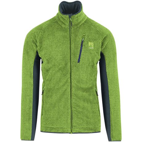 Vertice Midnight/Green Flash Ανδρική Ζακέτα Fleece Karpos