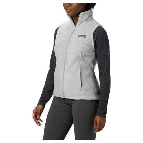 Benton Springs Vest Cirrus Grey Heather Γυναικείo Αμάνικο Fleece Columbia