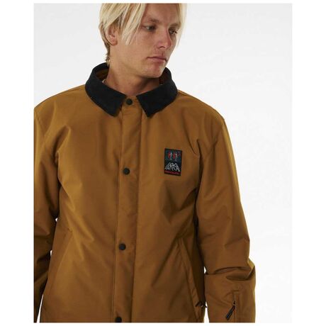 Coaches 10K Gold Men Jacket Ανδρικό Μπουφάν Ripcurl