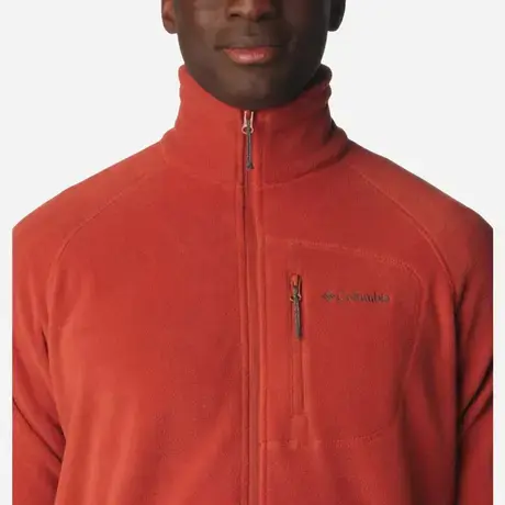 Fast Trek II Full Zip Warp Red Ανδρική Ζακέτα Fleece Columbia