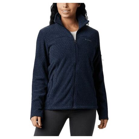 Ζακέτα Fleece Columbia Γυναικεία Fast Trek Printed Dark Nocturnal Sparkler