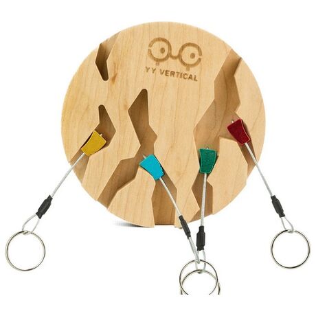 Keyholder Circle For Climbers Κρεμάστρα Κλειδιών Από Ξύλο Σφενδάμου Vertical