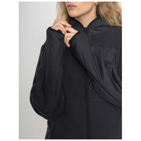 Ledger Fleece Black Μαύρη Ανδρική Ζακέτα Armada