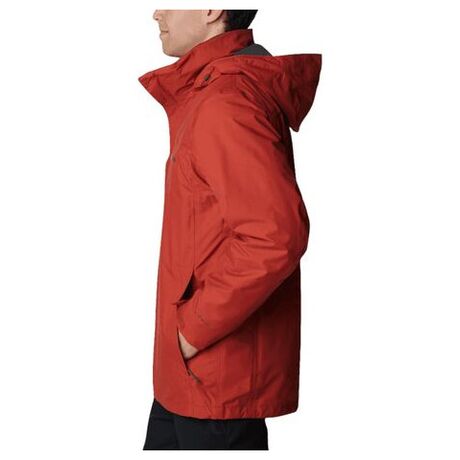 Mission Air Interchange Jacket Warp Red Ανδρικό Μπουφάν Columbia