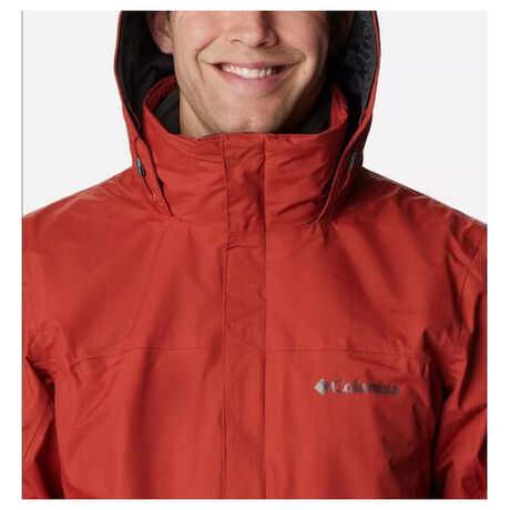 Mission Air Interchange Jacket Warp Red Ανδρικό Μπουφάν Columbia