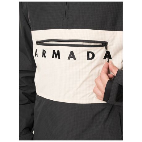 Salisbury 2L Anorak Black/Natural Ανδρικό Μπουφάν Armada