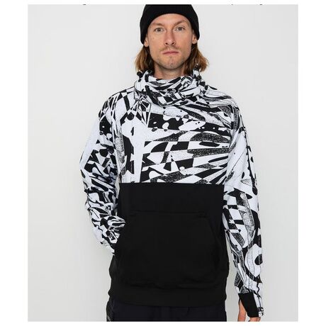 Φούτερ Hydro Riding Hoodie Black White Ανδρικό Volcom