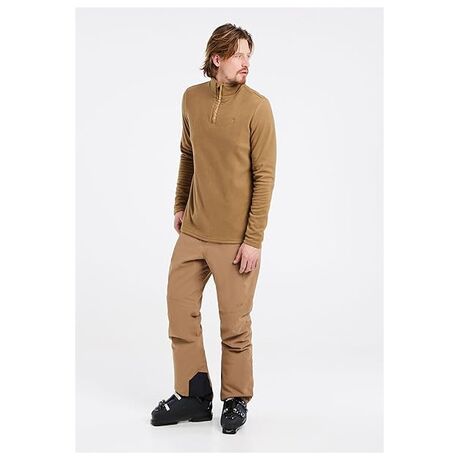 Perfecto Half Zip Sandy Brown Ανδρική Μπλούζα Fleece Protest