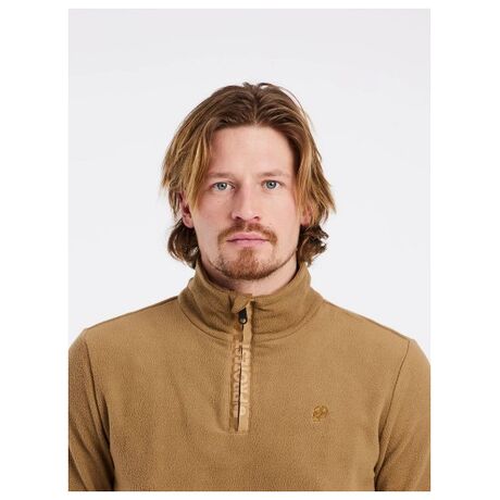 Perfecto Half Zip Sandy Brown Ανδρική Μπλούζα Fleece Protest