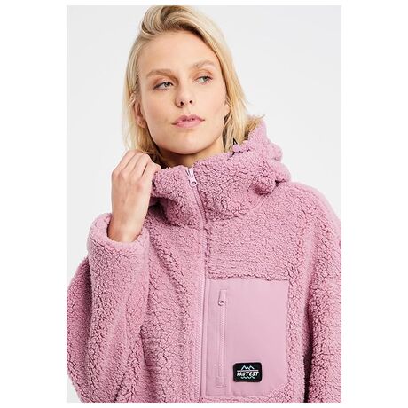 Prtsago Full Zip Top Duskyrose Γυναικεία Ζακέτα Protest