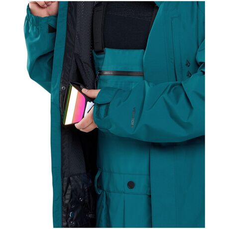 Insulated Gore-Tex Jacket Dua Blue Ανδρικό Volcom