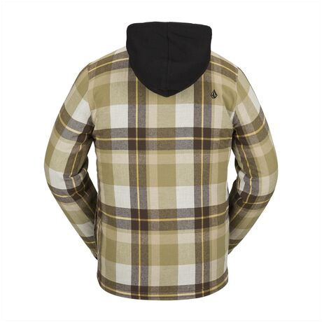 Insulated Jacket Riding Flannel Khakiest Ανδρικό Volcom