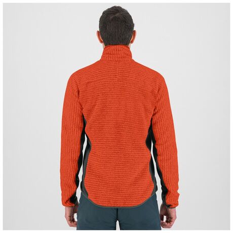 Rocchetta Spicy Orange/Black Sand Ανδρική Ζακέτα Fleece Karpos