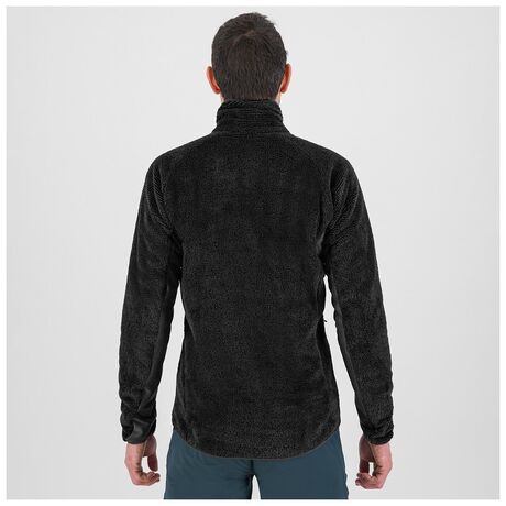 Vertice Black Ανδρική Ζακέτα Fleece Karpos