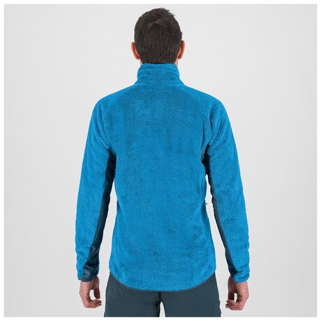 Vertice Diva Blue Ανδρική Ζακέτα Fleece Karpos