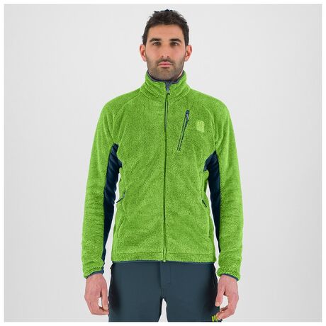 Vertice Midnight/Green Flash Ανδρική Ζακέτα Fleece Karpos