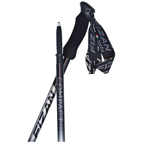 F63 Compact Black Μπατόν Πεζοπορίας Fizan