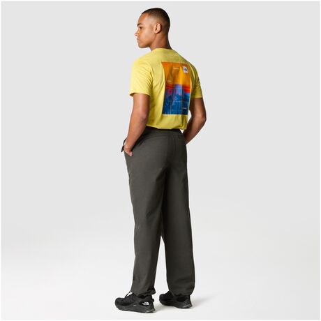 The North Face Foundation Heatgraphic Ανδρικό T-Shirt Yellow Silt