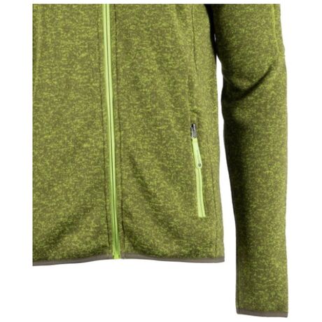 Knitted Fleece Olive Ανδρική Ζακέτα Fleece GTS