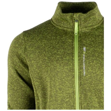 Knitted Fleece Olive Ανδρική Ζακέτα Fleece GTS