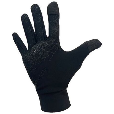 Run Gloves 2 Touch Finger Black Γάντια GTS