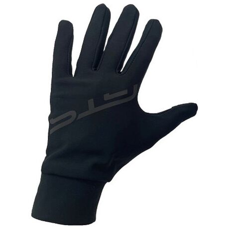 Run Gloves 2 Touch Finger Black Γάντια GTS