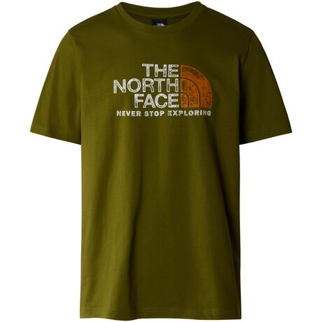 The North Face Rust 2 Tee Ανδρικό T-Shirt Forest Olive