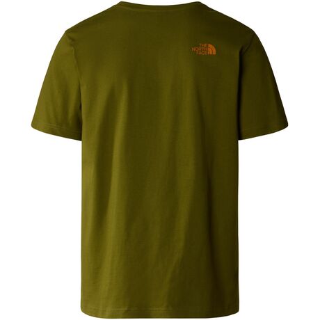 The North Face Rust 2 Tee Ανδρικό T-Shirt Forest Olive