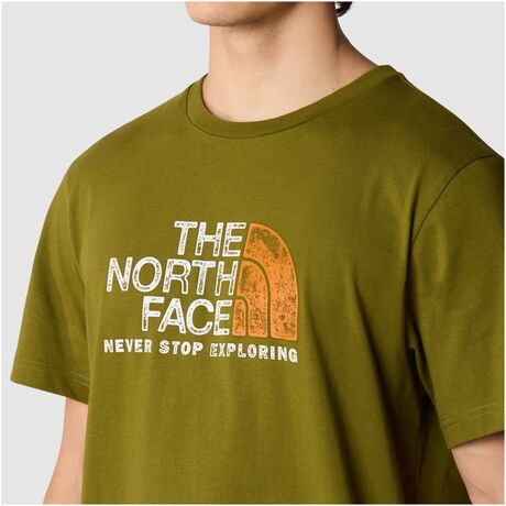 The North Face Rust 2 Tee Ανδρικό T-Shirt Forest Olive