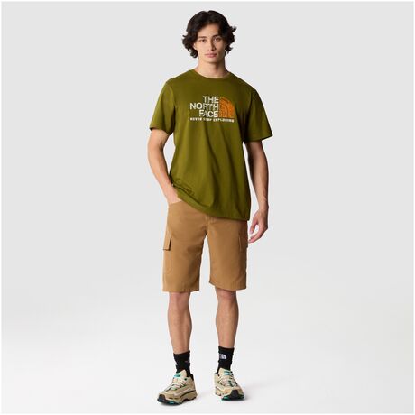 The North Face Rust 2 Tee Ανδρικό T-Shirt Forest Olive