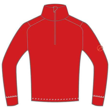 Shirt Sport Longsleeve 213032M Red Ανδρική Μπλούζα GTS