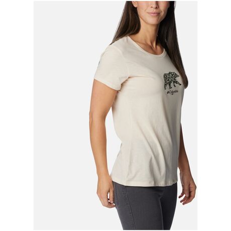 Daisy Days W Graphic Tee Chalk/Bearly Polarized Γυναικείο T-Shirt Columbia