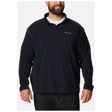 Klamath Range II M XX 1/2 Zip Fleece Black Ανδρική Μπλούζα Columbia