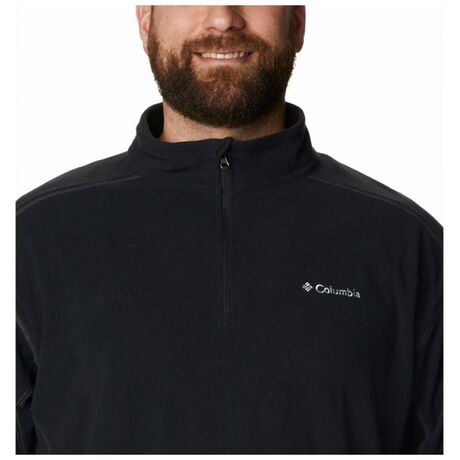 Klamath Range II M XX 1/2 Zip Fleece Black Ανδρική Μπλούζα Columbia