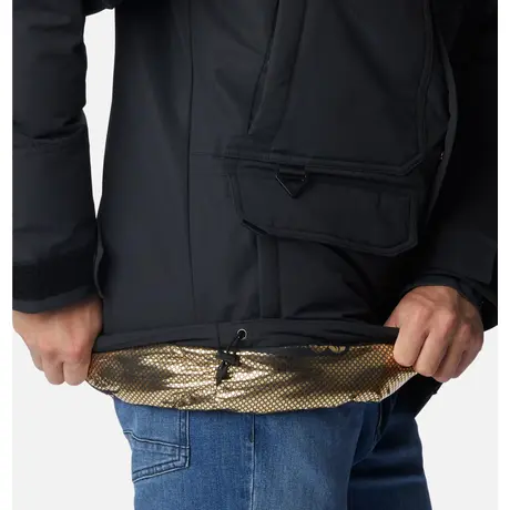 Landroamer M Down Parka Black Ανδρικό Μπουφάν Columbia