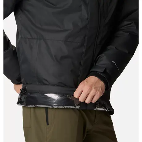Leif Trail M Parka Black Ανδρικό Μπουφάν Columbia