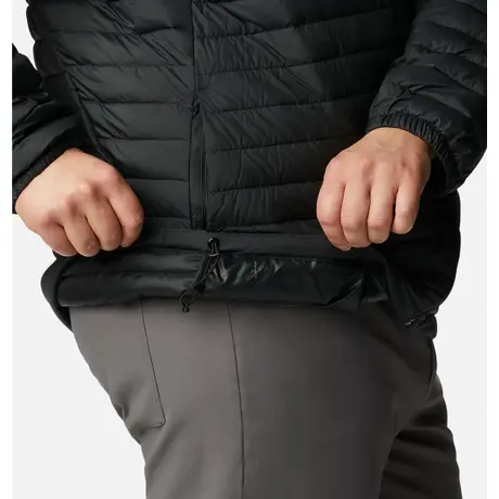 Μπουφάν Columbia Ανδρικό Υπερμεγέθη Silver Falls Hooded Jacket Black