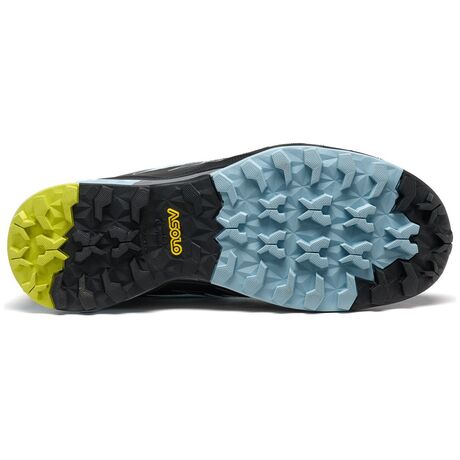 Softrock Ml Black/Celadon/Safety Yellow Γυναικείο Παπούτσι Πεζοπορίας Asolo