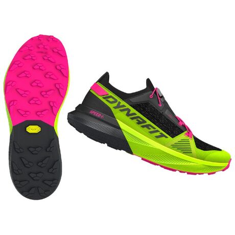 Ultra Dna Fluo Yellow/Black Out Running Shoes Unisex Παπούτσι Dynafit