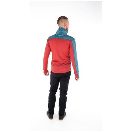 Assasin-M Dark Red Ανδρική Ζακέτα Fleece Kilpi
