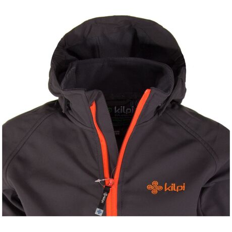 Elio-J Dark Grey Παιδικό Μπουφάν Softshell Kilpi