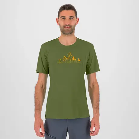 Ανδρικό T-Shirt Loma Print Jersey Rifle Green/Radiant Karpos