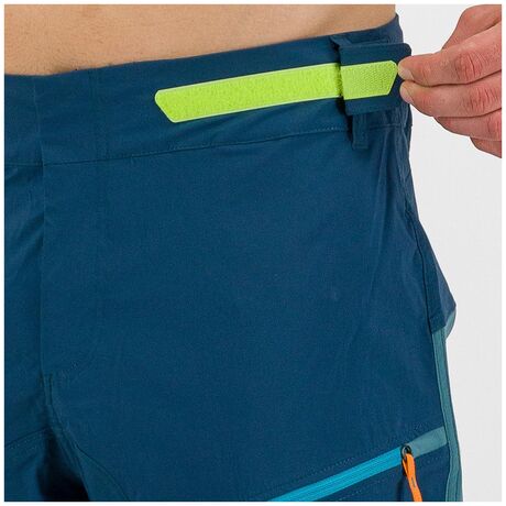 Ανδρική Βερμούδα Rapid Baggy Shorts Refl. Pond/Hydro/Yellow Fluo Karpos