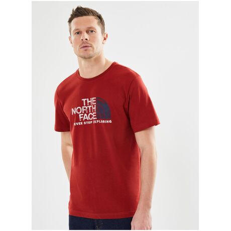 The North Face Ανδρικό T-Shirt Rust 2 Tee Iron Red