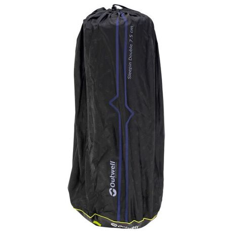 Αυτοφούσκωτο Στρώμα 7.5cm Sleepin Double Black Outwell