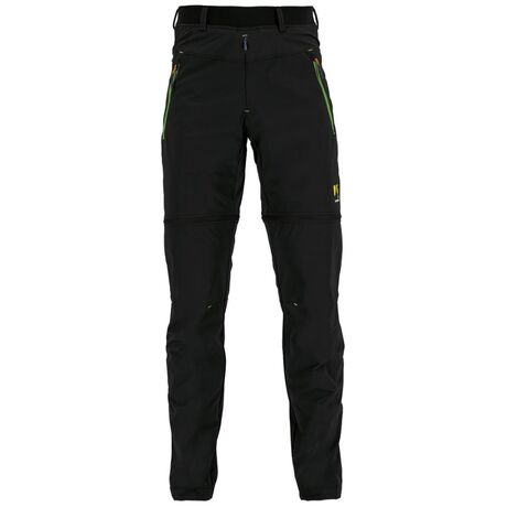 Ανδρικό Παντελόνι Tre Cime Zip-Off Pants Black/Jasmine Green Karpos